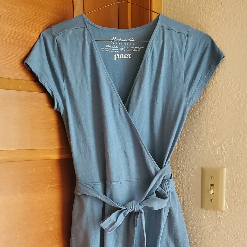 Pact Wrap Dress